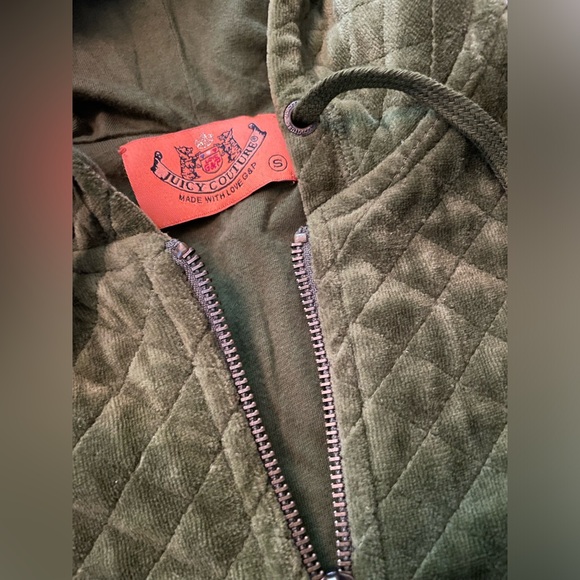 Juicy Couture Zip-up Sweatshirt - Picture 2 of 4